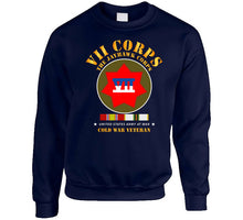 Load image into Gallery viewer, Army -  Vii Corps - The Jayhawk Corps - Ssi W Cold War Svc X 300 T Shirt
