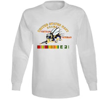 Load image into Gallery viewer, Navy - Seabee - Vietnam Veteran - Step Vn Vet T Shirt
