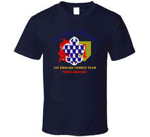Load image into Gallery viewer, Army - 1st Bde Combat Tm - Devils Brigade - 1st Infantry Div T Shirt

