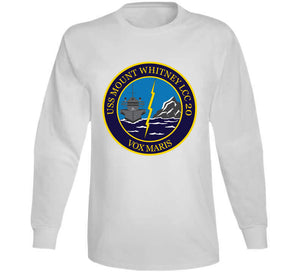 Navy - Uss Mount Whitney (lcc-20) Wo Txt X 300 T Shirt