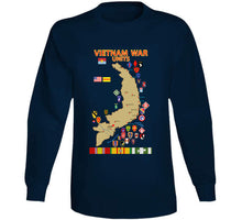 Load image into Gallery viewer, Map - Vietnam Units - 3 Wo Ds Long Sleeve T Shirt
