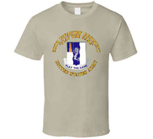 Load image into Gallery viewer, Army - Dui - 50th Infantry Regiment - Play The Game T Shirt

