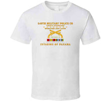 Load image into Gallery viewer, Just Cause - 549th Military Police Co - Ft Davis, Cz W Svc Ribbons Classic T Shirt
