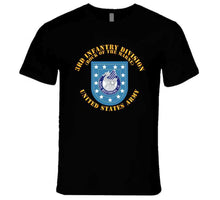 Load image into Gallery viewer, Army - 3rd Infantry Div Flash W Dui - Rock Of The Marne T Shirt
