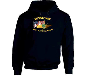 Tennessee - Army National Guard with Flag - T Shirt, Premium and Hoodie