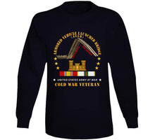 Load image into Gallery viewer, Armored Vehicle Launcher Bridge (avlb)  - Launching - W Cold War Vet X 300 T Shirt
