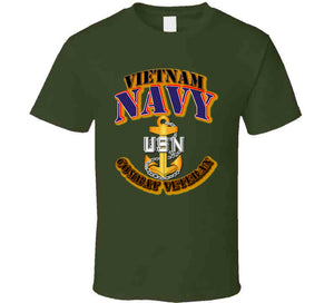 NAVY - CPO - VIetnam - Combat Vet T Shirt