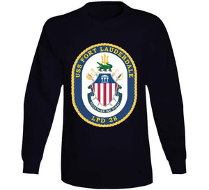 Navy - Uss Fort Lauderdale (lpd-28) Wo Txt X 300 T Shirt