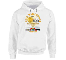 Load image into Gallery viewer, Army - Gulf War Combat Vet - Transportation Corps X 300 V1 Hoodie
