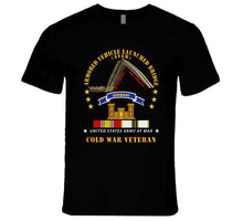 Load image into Gallery viewer, Armoured Vehicle Launcher Bridge (avlb)  - Launching - W  Germany Tab - Cold War Vet X 300 T Shirt
