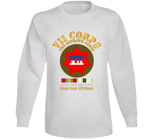 Army -  Vii Corps - The Jayhawk Corps - Ssi W Cold War Svc X 300 T Shirt