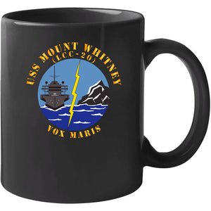 Navy - Uss Mount Whitney (lcc20) - Vox Maris Wo Border X 300 T Shirt