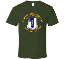 Load image into Gallery viewer, Army - Dui - 50th Infantry Regiment - Play The Game T Shirt

