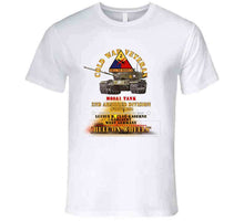 Load image into Gallery viewer, Army - Cold War Vet -  2nd Armored Division  - Garlstedt, Germany - M60a1 Tank  - Hell On Wheels W Fire X 300 Long Sleeve T Shirt
