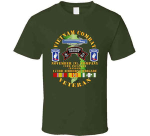 Army - Vietnam Combat Vet - N Co 75th Infantry (ranger) - 173rd Airborne Bde Ssi T Shirt