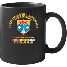 Load image into Gallery viewer, Army - 2nd Bn 12th Inf W Vn Svc Ribbons X 300 Classic T Shirt, Crewneck Sweatshirt, Hoodie, Long Sleeve, Mug
