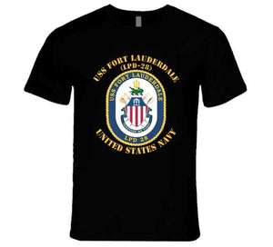 Navy - Uss Fort Lauderdale (lpd-28) X 300 T Shirt