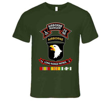 Load image into Gallery viewer, Ssi - Vietnam - L Co 75th Ranger - 101st Abn - Lrsd W Vn Svc X 300 Long Sleeve T Shirt
