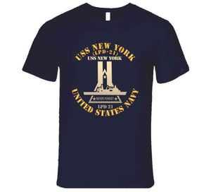 Navy - Uss New York (lpd-21) X 300 T Shirt