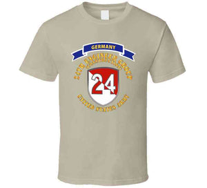 Army  - 24th Engineer Group (construction) - 1954 - 1972 W Germany Tab X 300 T Shirt