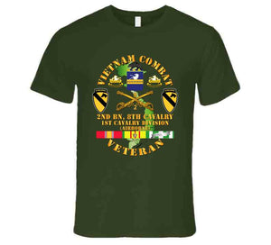 Army - Vietnam Combat Cavalry Veteran W 2bn 8th Cav Coa - 1st Cav Div Abn T Shirt
