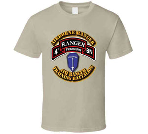 SOF - 4th Ranger Training Battalion - ABN RGR - FBGA T Shirt