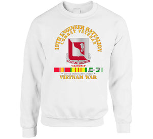 Army - 19th Engineer Battalion - W Vn Svc Classic T Shirt, Crewneck Sweatshirt, Hoodie, Long Sleeve, Mug