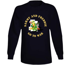 Navy - Sof - Sammy - Freddie - Go To War V1 T Shirt