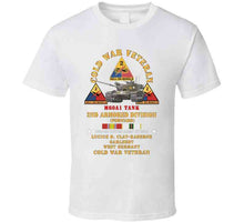 Load image into Gallery viewer, Army - Cold War Vet - 2nd Armored Division - Lucius D. Clay Kaserne, Garlstedt, Germany - M60a1 Tank W Cold Svc X 300 T Shirt
