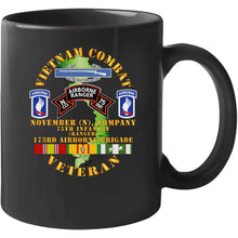 Load image into Gallery viewer, Army - Vietnam Combat Vet - N Co 75th Infantry (ranger) - 173rd Airborne Bde Ssi T Shirt
