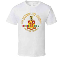 Load image into Gallery viewer, Army - 2nd Battalion, 11th Artillery (105mm Howitzer, Towed) W Vn Svc Ribbon X 300 T Shirt
