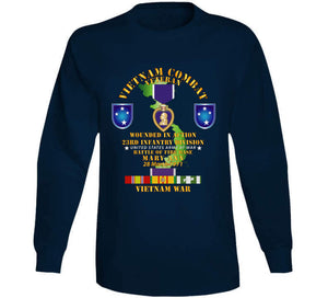 Army - Battle For Fsb Mary Ann - Wia W Ph - Vn Svc T Shirt