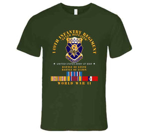 Army -  149th Infantry Regiment - Battle Of Leyte-luzon - Coa - Wwii Pac Svc X 300 T Shirt