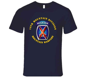 Army - 10th Mountain Division - Ssi T Shirt