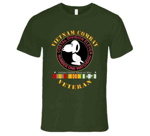 Navy - Vietnam Cbt Vet - Coastal Div 11 - Number 1 Watchdog Blk W Svc T Shirt