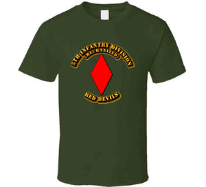 Army -  5th Infantry Division - Red Devils T Shirt
