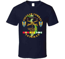 Load image into Gallery viewer, Army - Vietnam Combat Veteran - F Troop 4th Cav Hunt Kill W Svc T Shirt
