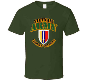 Army -  United States Army - Vietnam - Ssi - Combat Vet T Shirt