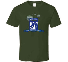Load image into Gallery viewer, Army - Xviii Airborne Corps W Parachute - Ribbon T Shirt
