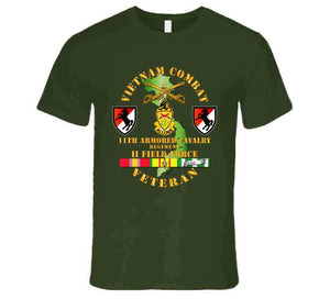 Army - Vietnam Combat Cavalry Veteran W 11th Acr T Shirt