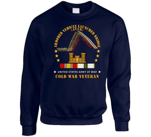 Armored Vehicle Launcher Bridge (avlb)  - Launching - W Cold War Vet X 300 Hoodie