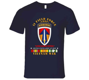 Army - Ii Field Force - Airborne Tab - Lrp - Vietnam W Vn Svc T Shirt