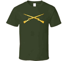 Load image into Gallery viewer, Army - Infantry Branch - Crossed Rifles Wo Txt Baby Bib
