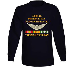 Army - Aerial Observation Recon Specialist - Vietnam Vet W Vn Svc T Shirt