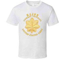 Load image into Gallery viewer, Army - Major - Maj - Combat Veteran - V1 T Shirt
