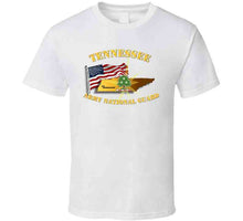 Load image into Gallery viewer, Tennessee - Army National Guard with Flag - T Shirt, Premium and Hoodie
