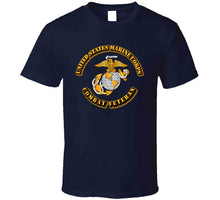 Load image into Gallery viewer, USMC - Combat Veteran T Shirt
