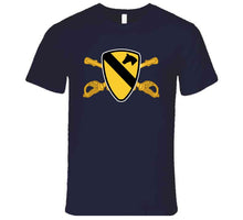 Load image into Gallery viewer, Army - 1st Cavalry Division - Ssi  W Br X 300 T Shirt

