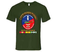 Load image into Gallery viewer, Army - Casper Aviation Platoon - Vietnam Veteran - W Txt T Shirt
