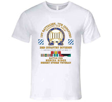 Load image into Gallery viewer, Army - 1st Battalion, 7th Infantry - 3rd Infantry Div - Battle Medina Ridge - Desert Storm Veteran X 300 T Shirt
